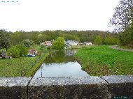 Canal du Nivernais près de La Collancelle en amont de l'Échelle des 16 écluses