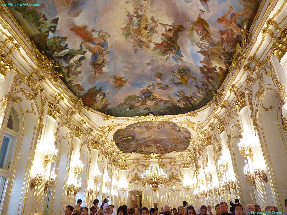 Wien - Schloß Schönbrunn - Große Galerie - Concert MOZART dans la Galerie des Glaces