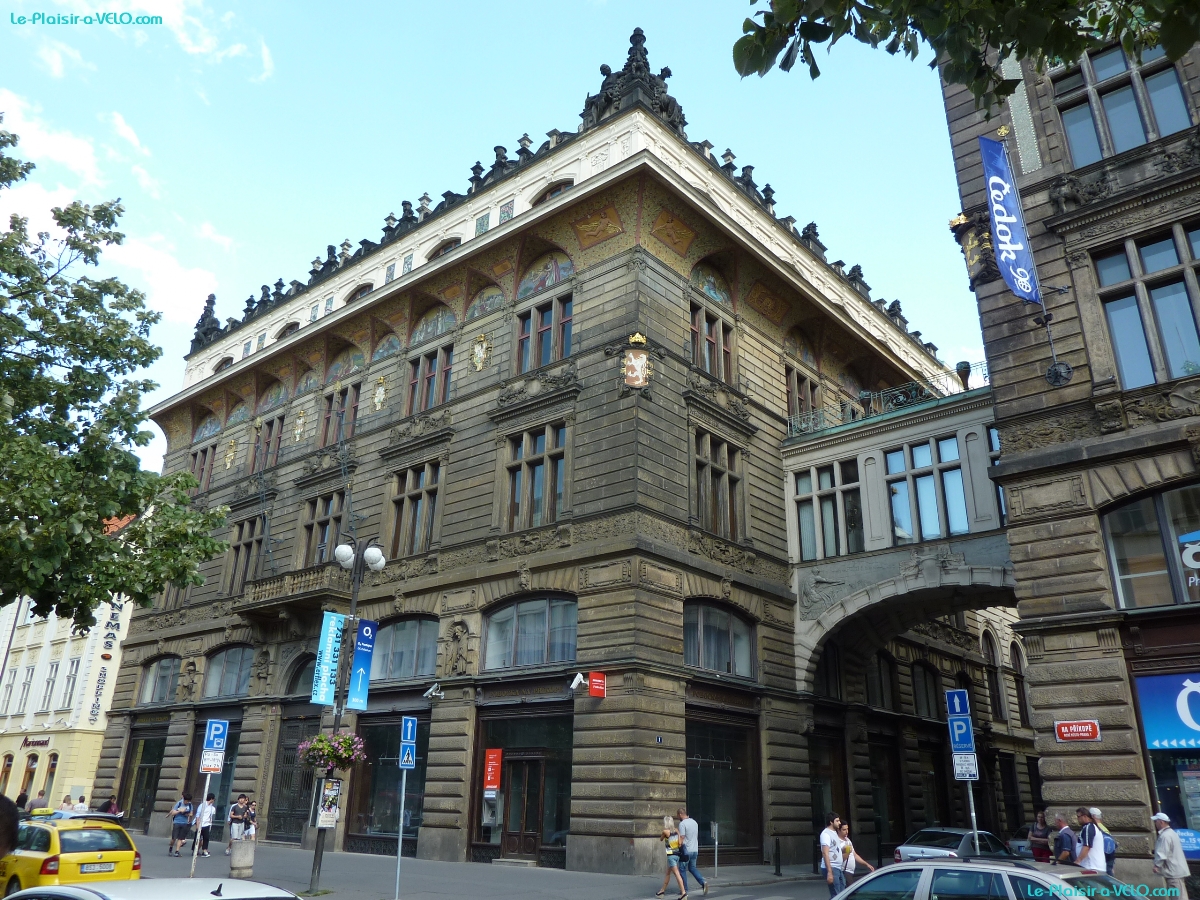 Praha - Na příkopě 858/20 (architecte Osvald Polívka)