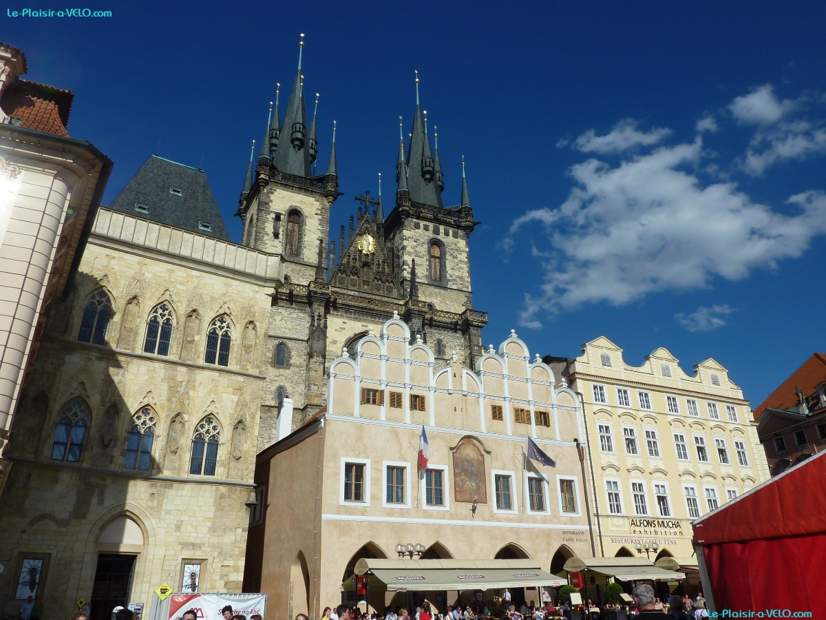 Praha - Chrám Matky Boží před Týnem (Église de Notre-Dame de Týn)