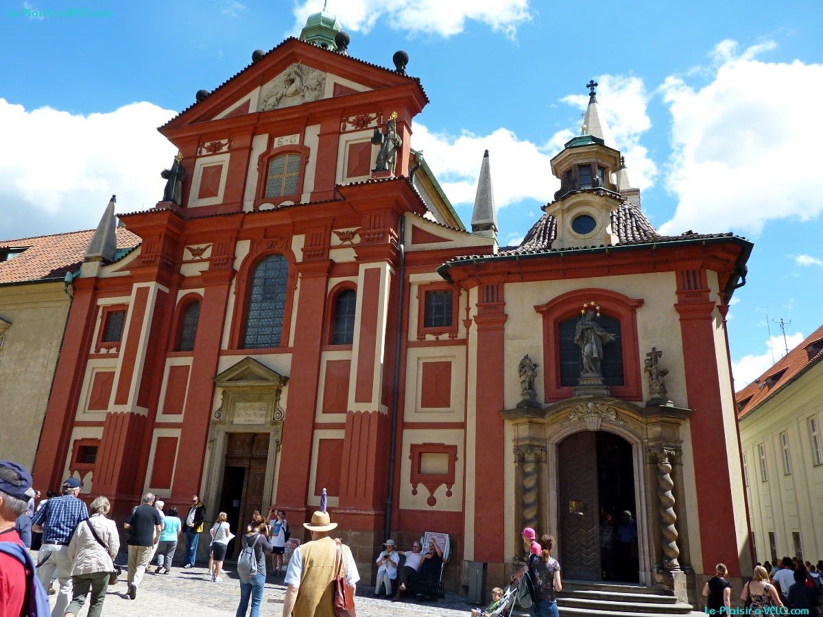 Praha - Bazilika svatého Jiří (Basilique Saint-Georges de Prague)