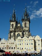 Praha - Chrám Matky Boží před Týnem (Église de Notre-Dame de Týn)