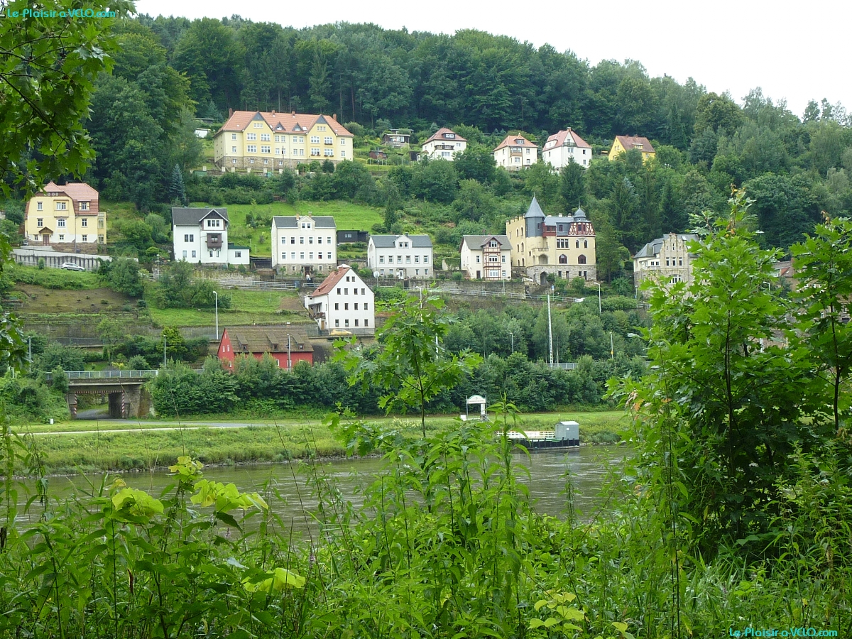 Elbe - près Königstein