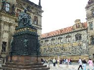 Dresden - Denkmal "Friedrich August dem Gerechten"