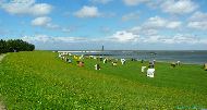 Cuxhaven - Döse - Badestrand Grimmershörn - Bucht