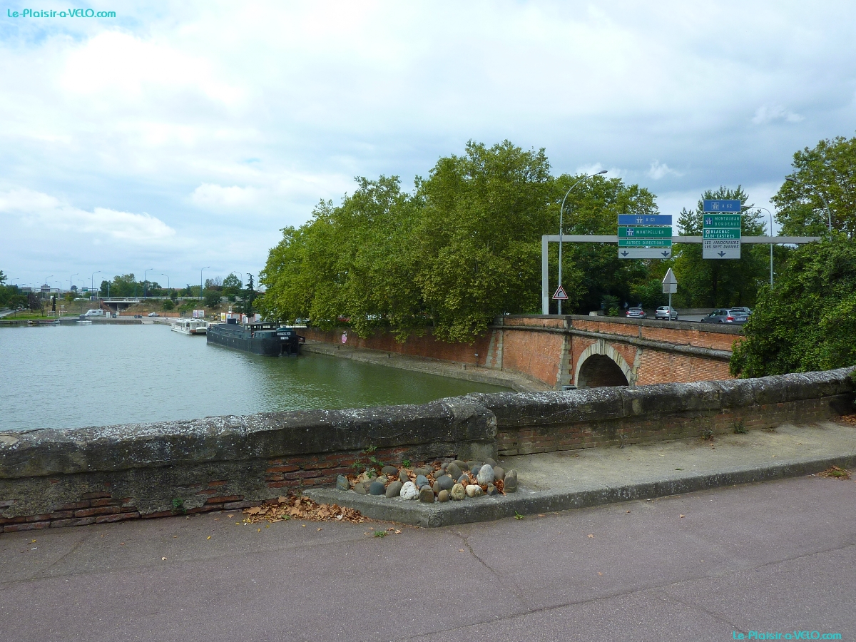 Arrivée à Toulouse - Fin du Canal de Garonne