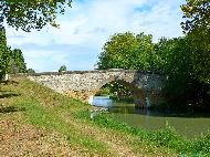 Canal du Midi - Pont de Villesèquelande