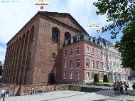 Trier (Trèves) - Konstantin Basilika - Kurfürstliches Palais — ⑴ Konstantin Basilika — ⑵ Kurfürstliches Palais