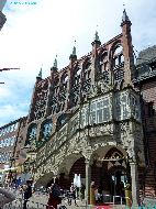 Lübeck - Historische Rathaustreppe
