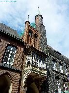 Lübeck - Historische Rathaustreppe