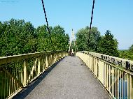 Hessigheim - Hessigheimer Brücke - Neckarbrücke (für Fußgänger und Radfahrer)