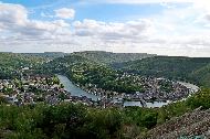 Monthermé - Boucle de la Meuse - Vue depuis 'La Roche à Sept Heures'