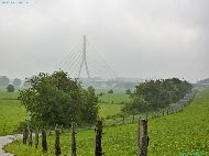après Büderich - Niederrheinbrücke Wesel
