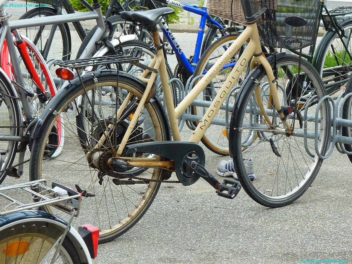 Aarhus - Entretien vélo un peu limite - Cela doit être une exception.