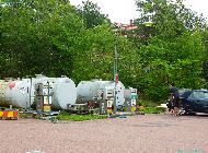 Archipel de Åland - Vargata - Équipements pétroliers hors d'âge ! La région est vraiment en retard !