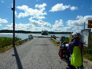 Archipel de Turku - Jumo - Y aura-t-il de la place pour nos vélos à bord du Ferry ?