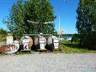 Archipel de Turku - Jöutmo - Les stations de carburant sont aussi hors d'âge qu'à Åland - En cas de fuite l'aquaculture sera touchée. En 2020 on voit sur Google Street que rien n'a changé ! — ⑴ Aquaculture