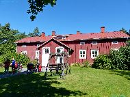 Archipel de Turku - Grännäs  - Homestead - Notre hôtesse du camping nous fait visiter la maison de famille ancestrale