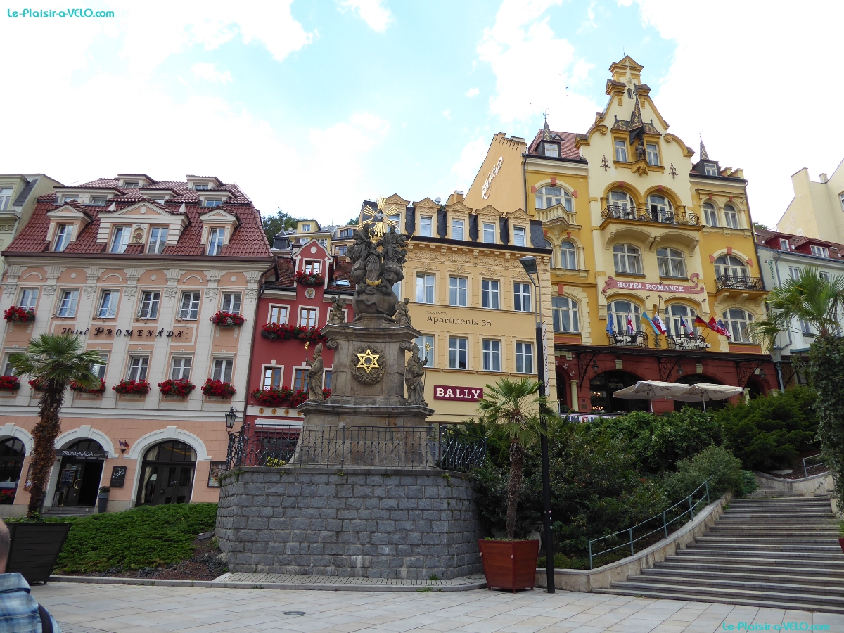 Karlovy Vary - Sloup NejsvÄ›tÄ›jÅ¡Ã­ Trojice
