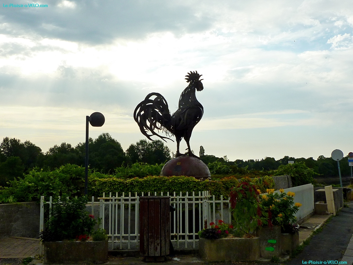 Le coq de Montjean-sur-Loire