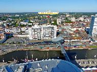 Bremerhaven - Aussichtsplattform Sail City — â‘´ BÃ¼rgermeister-Smidt-GedÃ¤chtniskirche