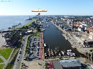 Bremerhaven - Aussichtsplattform Sail City — â‘´ North Sea Terminal Bremerhaven