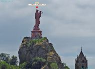 Le Puy-en-Velay - Chapelle Saint-Clair d'Aiguilhe — ⑴ Statue de Notre-Dame de France