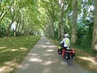 Canal du Berry - Arrivée sur Bourges