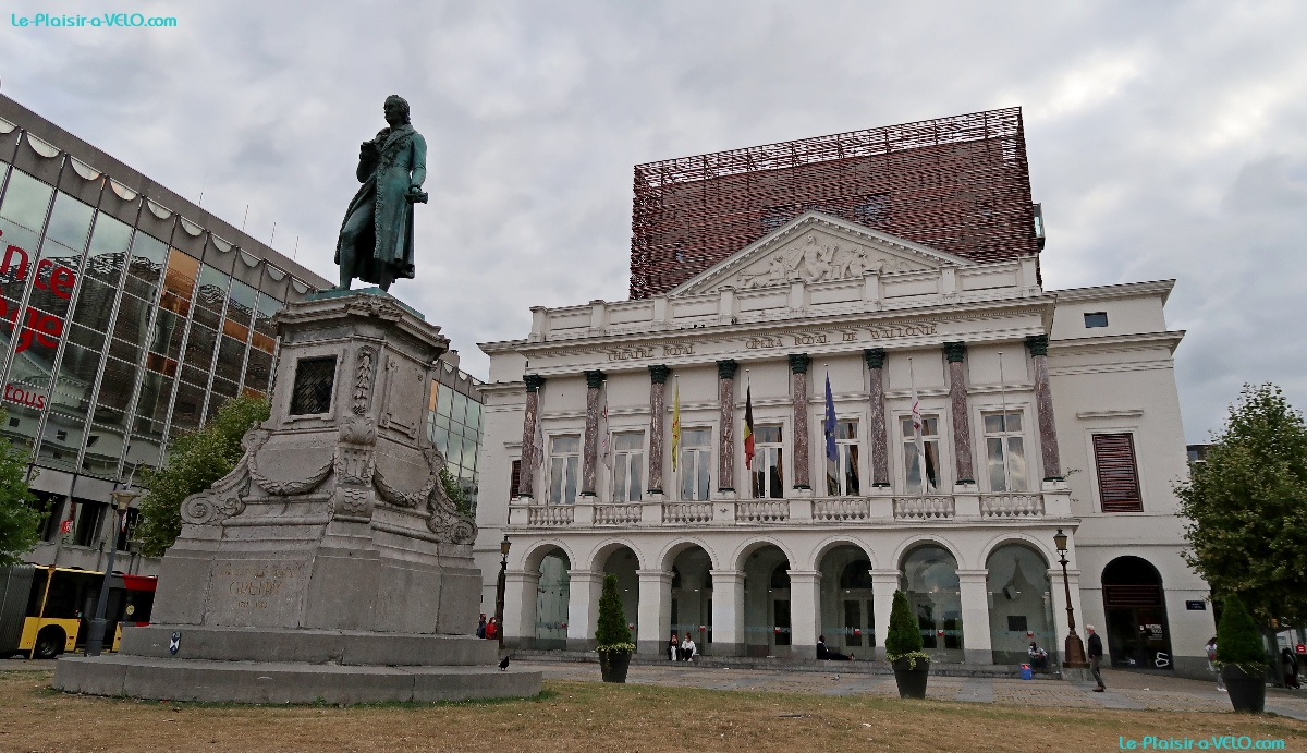 Opéra Royal de Wallonie-Liège et Statue de Grétry