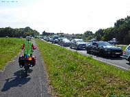 Marennes-Hiers-Brouage - Les bouchons vers l'Île d'Oléron !