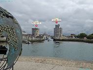 La Rochelle - Port — ⑴ Tour de la Chaîne — ⑵ Tour Saint-Nicolas