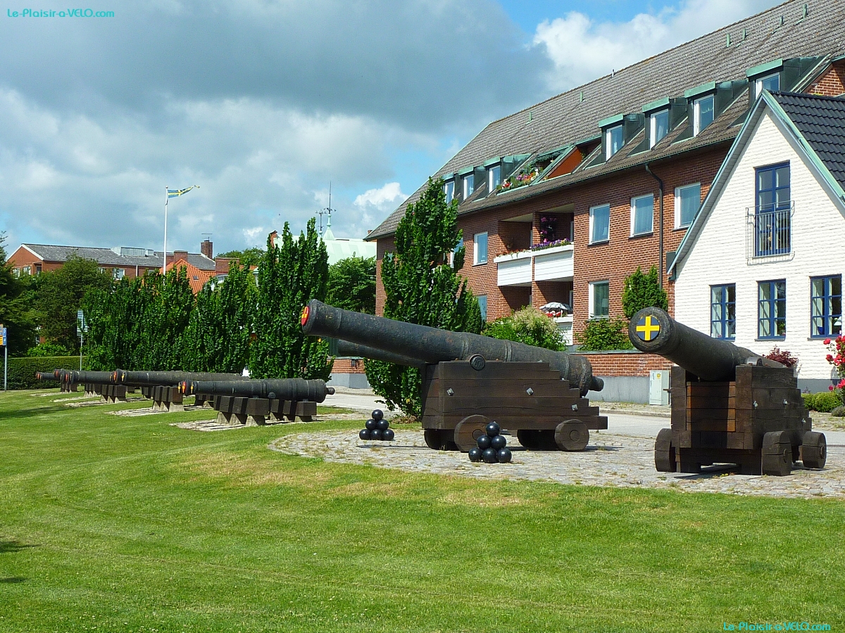De gamla kanonerna i Ystad - Skansgatan 62