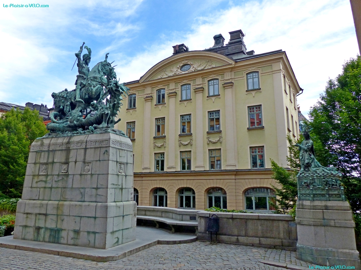 Stockholm - Köpmantorget - Sankt Göran och draken