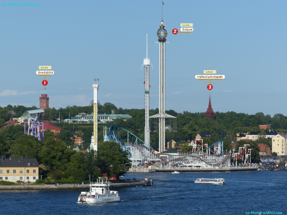 Stockholm - Katarinavägen &mdash; ⑴ Bredablick &mdash; ⑵ Eclipse &mdash; ⑶ Hällestadsstapeln