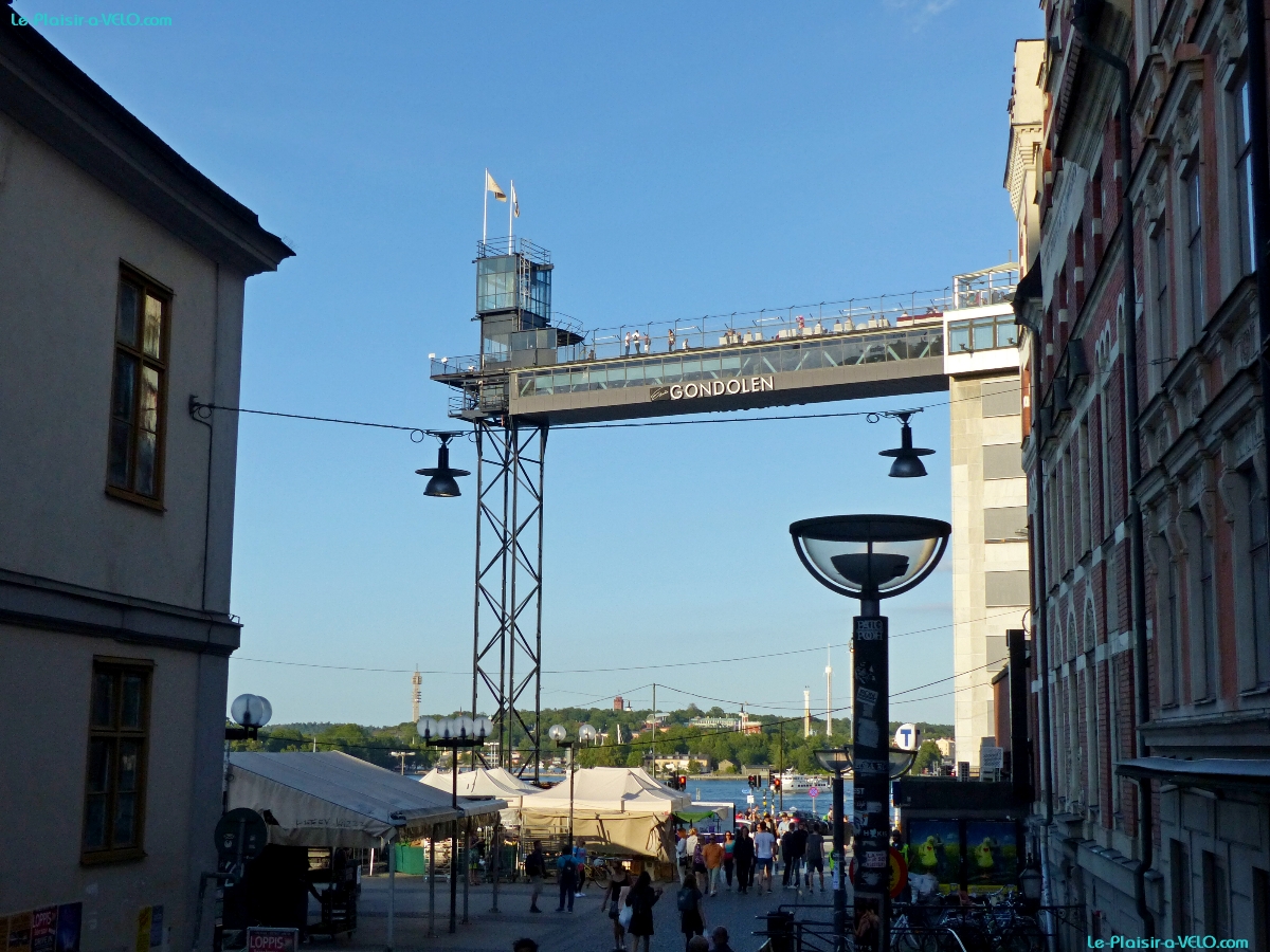Stockholm - Katarinahissen - Gondolen
