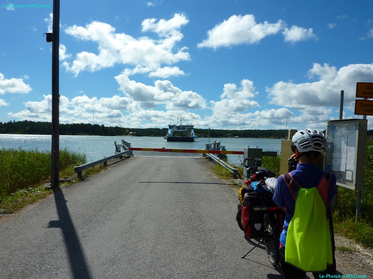 Archipel de Turku - Jumo - Y aura-t-il de la place pour nos vÃ©los Ã  bord du Ferry ?