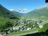 Andermatt  - MontÃ©e en train Ã  Oberalppass (altitude 2050m)